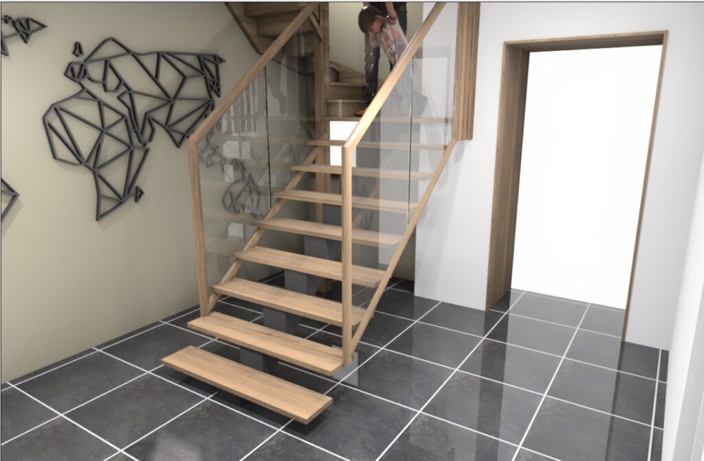 Lire la suite à propos de l’article Escalier sur mesure : allier design et praticité dans votre intérieur
